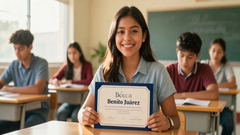 Requisitos y trámites de la beca Benito Juárez