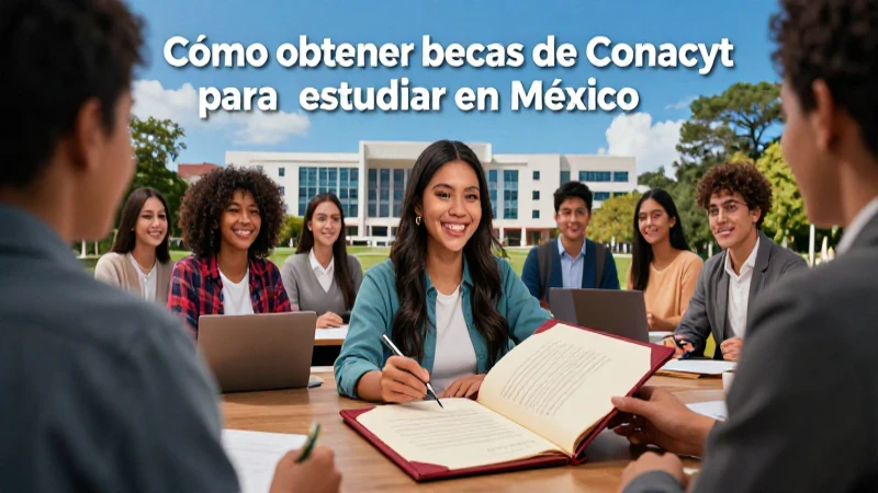 Solicita becas Conacyt para estudiar en México