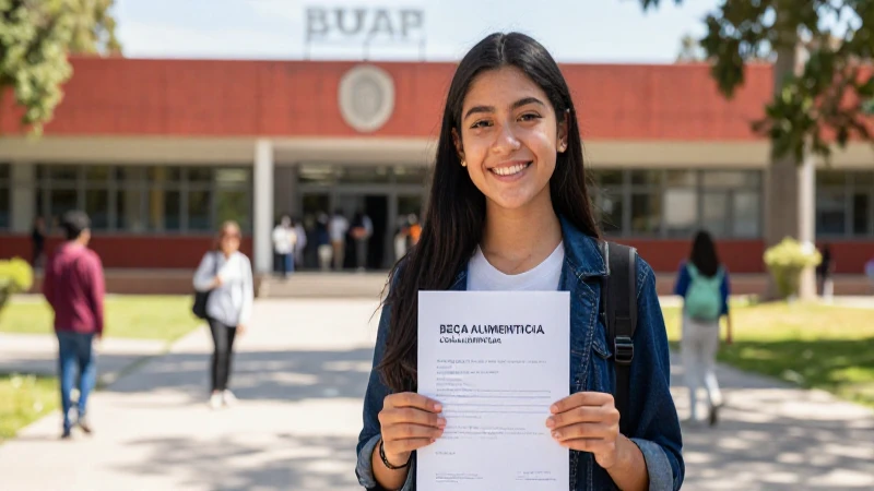 Cómo obtener beca alimenticia en la BUAP