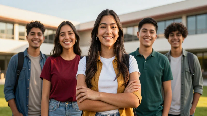 Estudiante mexicano solicita una beca universitaria