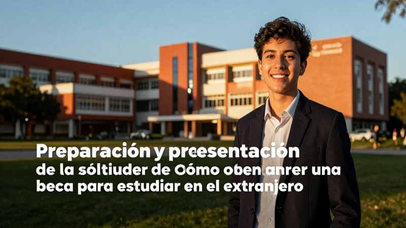 Preparación de solicitud para estudios en el extranjero