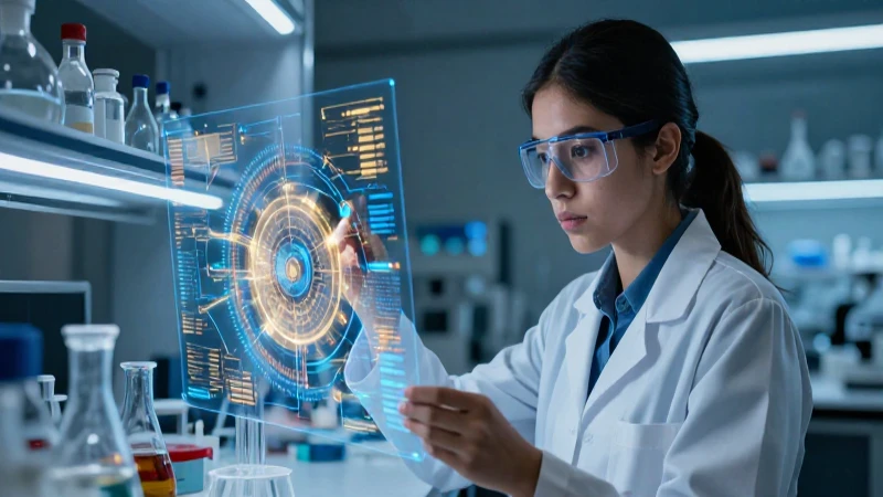 Investigadora avanzada con visualización de datos