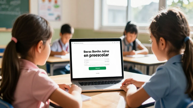 Becas Benito Juárez: Registro y beneficios