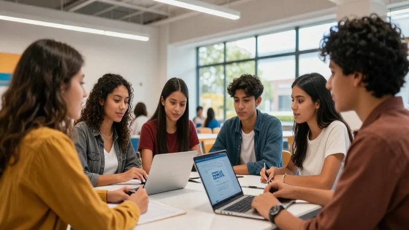 Registro de fundaciones BBVA con estudiantes ambiciosos