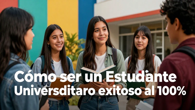 Estudiantes universitarios mexicanos exitosos y felices