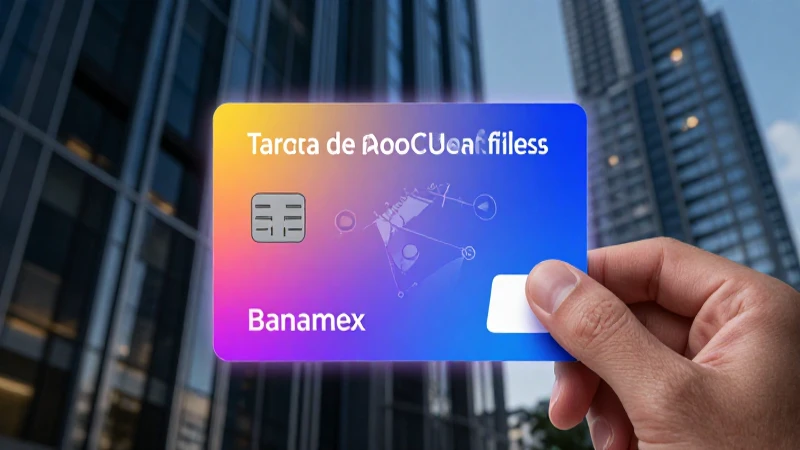 Solicitud de la tarjeta Banamex para perfiles profesionales