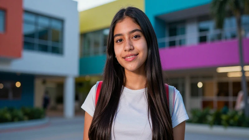 Estudiante mexicano triunfa en un campus vibrante y moderno