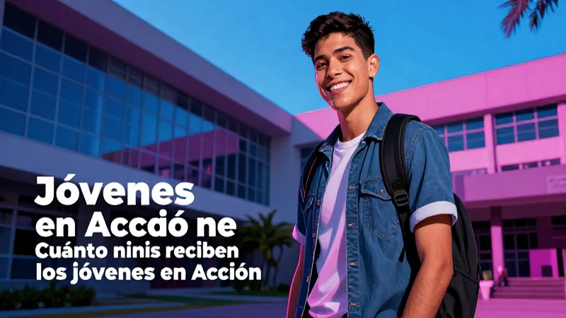 Monto de beneficio Jóvenes en Acción