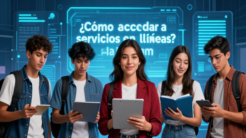 Acceso a servicios digitales de la UNAM