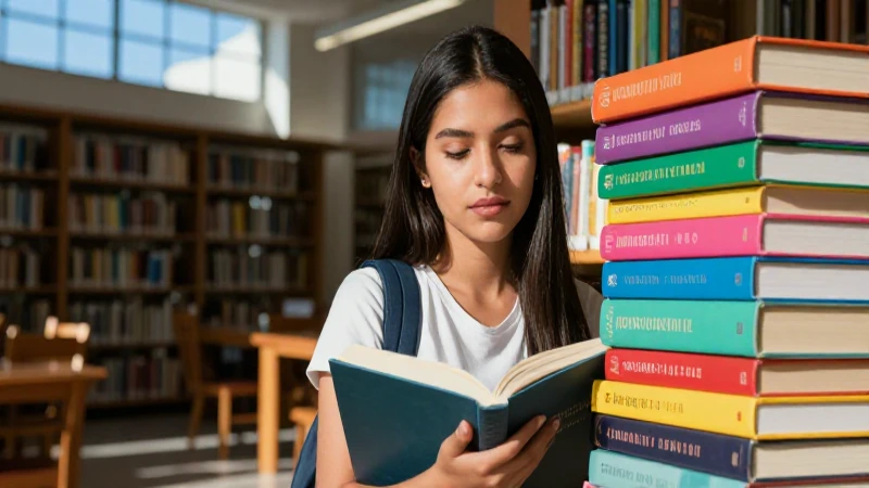 Cuáles son las opciones de estudios disponibles los sábados 5 Estudiante mexicana en biblioteca moderna
