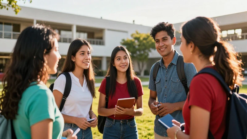 Estudiantes mexicanos colaboran en campus moderno