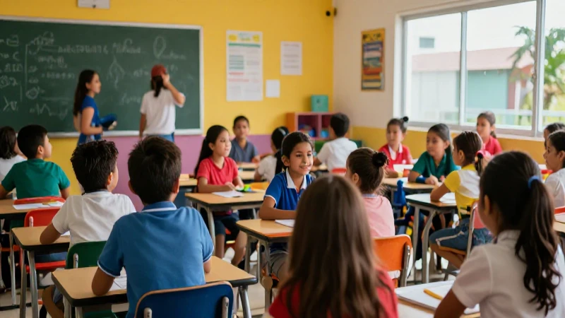 Mejores primarias de Cancún: alegría académica vibrante