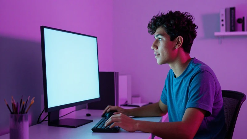 Estudiante mexicano busca éxito académico