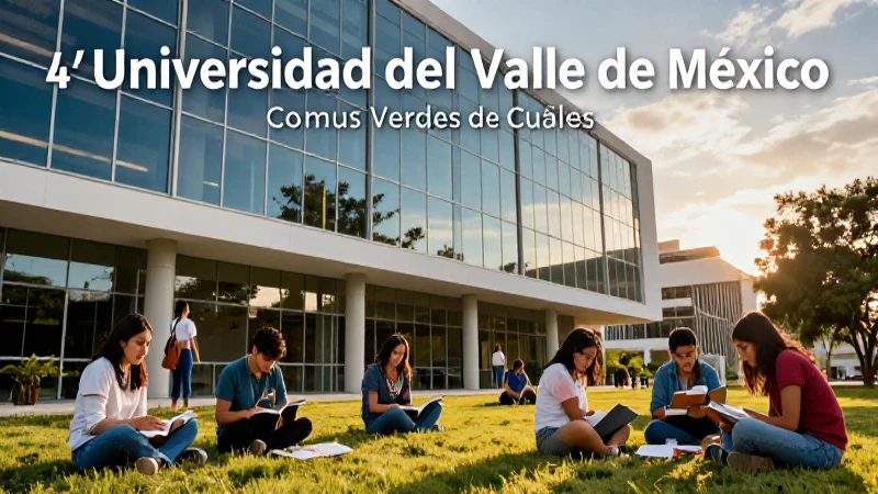 Imagen profesional de estudiantes en campus moderno