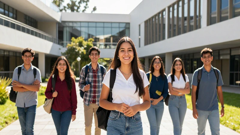 Estudiantes mexicanos triunfan en campus moderno