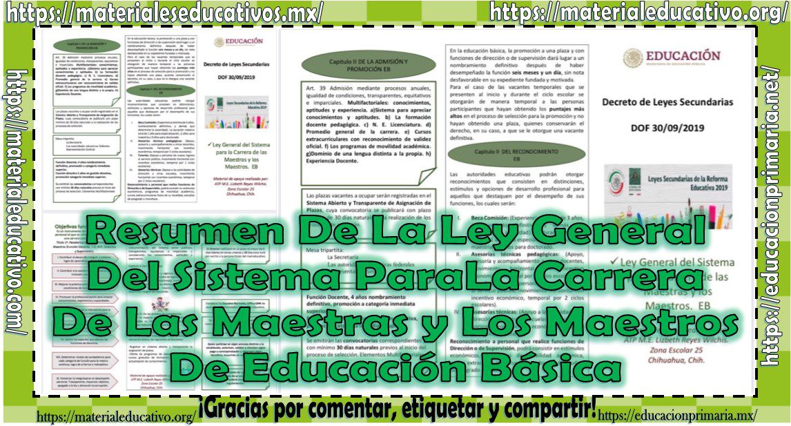 Guía de materias en la carrera de maestra primaria