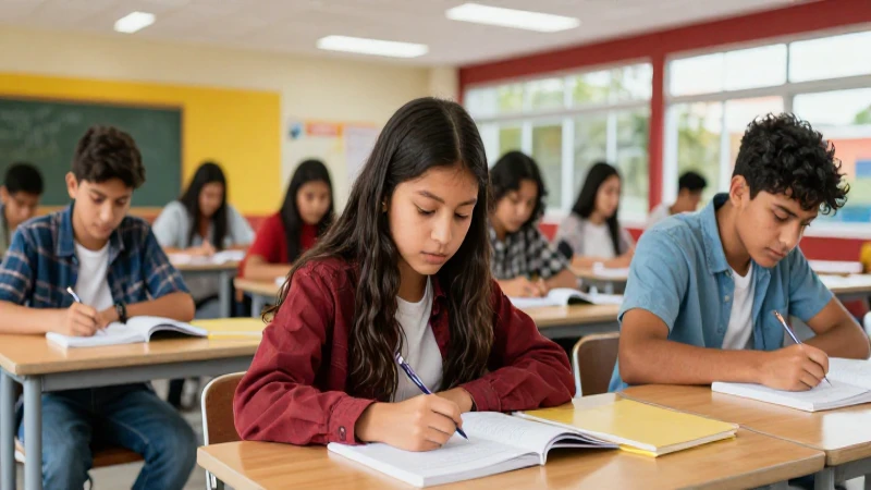 Estudiantes mexicanos diversos triunfan en campus moderno