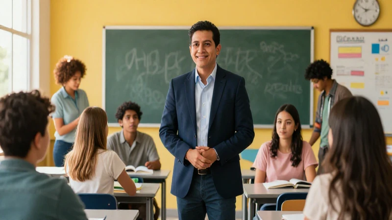 Profesor mexicano inspira aula moderna