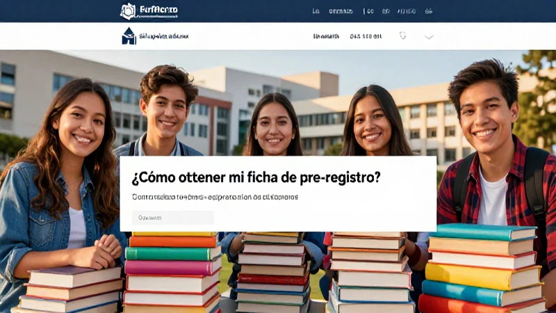 Registra aspirantes en el sitio de la universidad