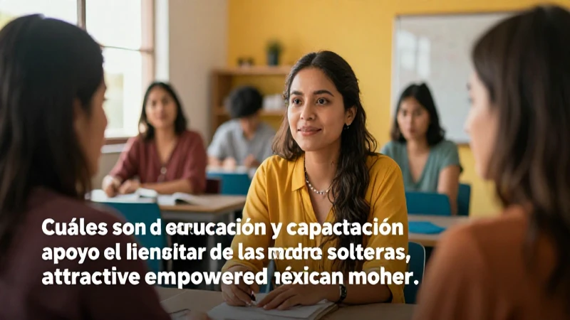 Programas de apoyo a madres solteras