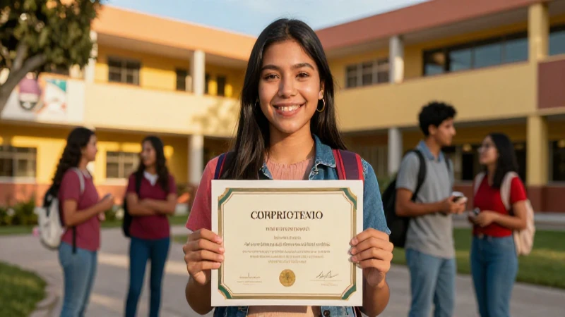Estudiante mexicano logra éxito académico moderno