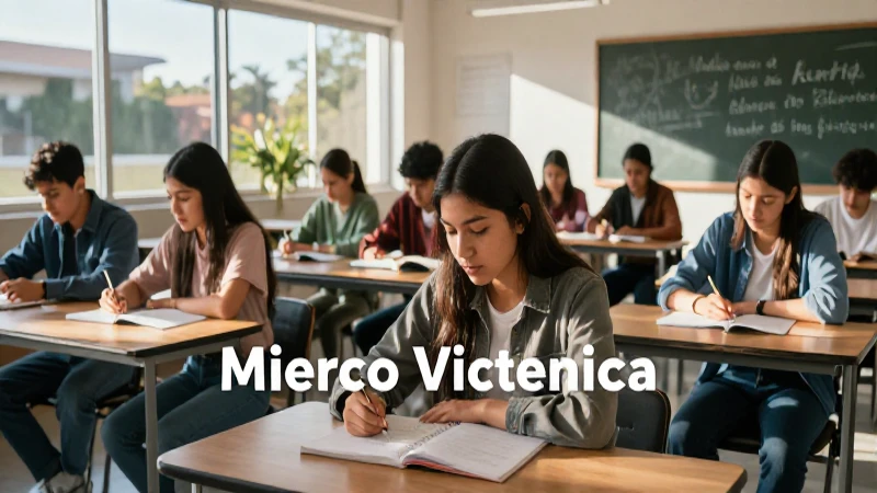 Estudiantes mexicanos modernos bajo luz cinematográfica