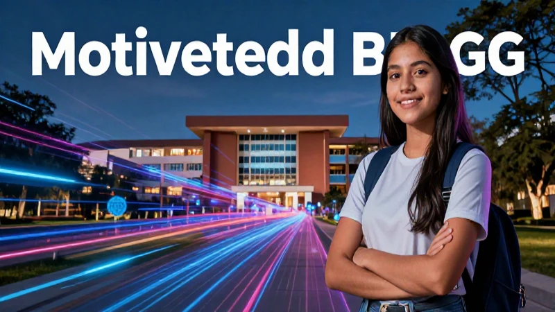 Estudiante mexicano con futuro y tecnología