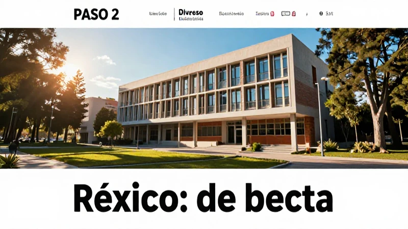 Cómo solicitar becas académicas en México