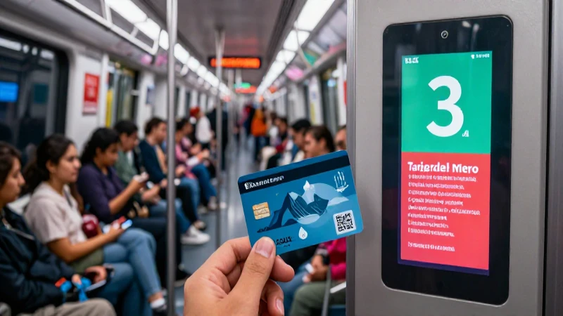 Usar la tarjeta de metro