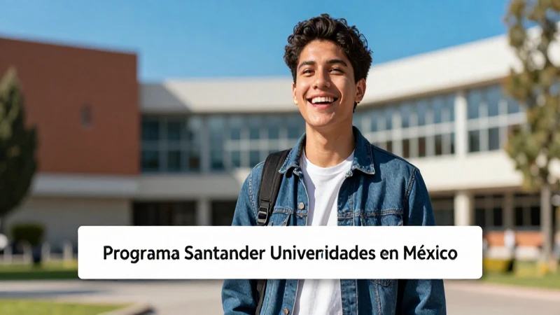 Solicitud de beca Santander Universidades en México