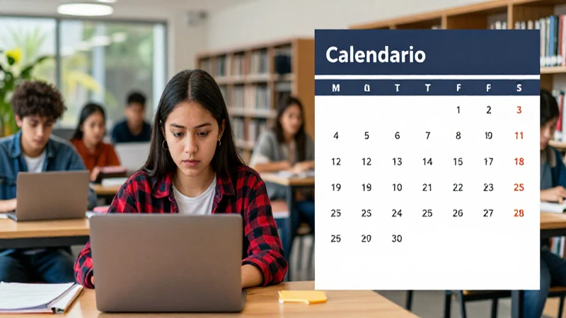 Estudiante mexicano en biblioteca con laptop