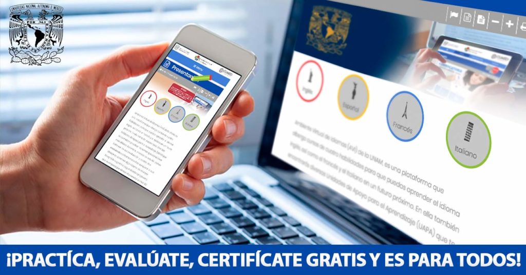 Guía para aprovechar ambiente virtual de idiomas de la UNAM