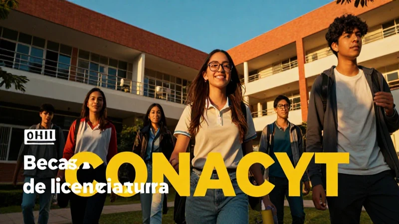 Becas de CONACYT para estudiantes universitarios