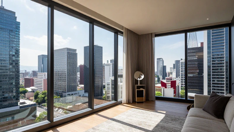 Apartamento de lujo moderno con vistas a la Ciudad de México
