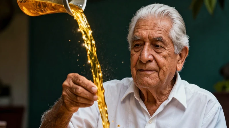 Abuelo mexicano con pensión dorada y seguridad financiera