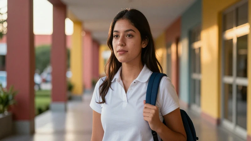 Estudiante mexicano exitoso en el campus