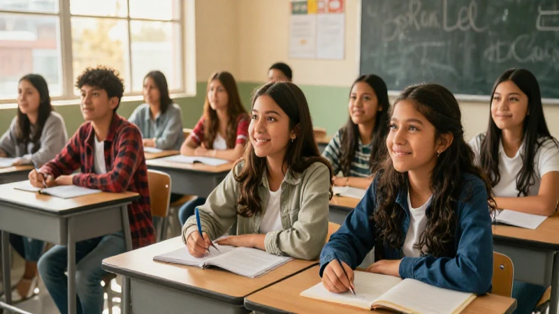 Estudiante mexicano triunfa en su aula moderno