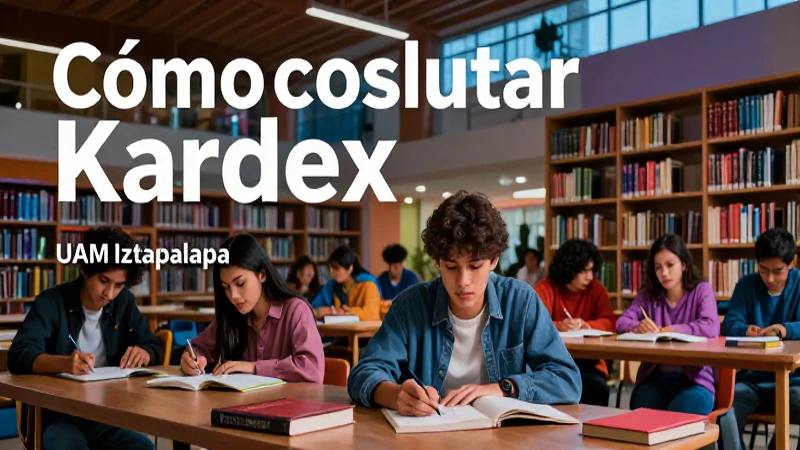 Guía para consultar el Kardex de la UAM