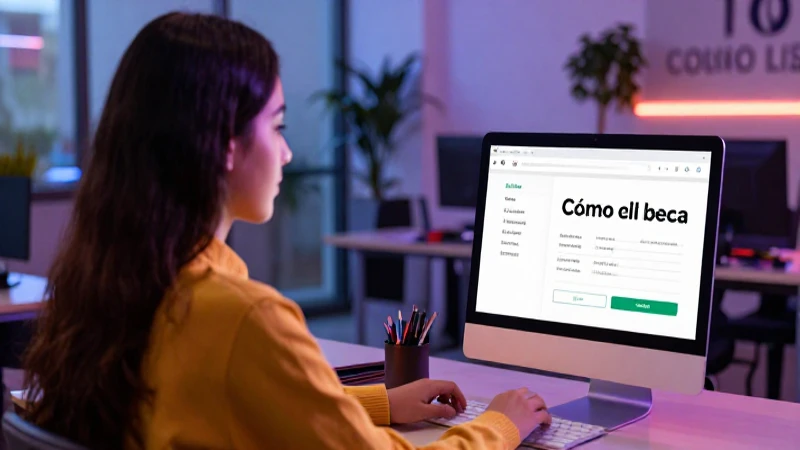 Verifica tu saldo de beca con facilidad