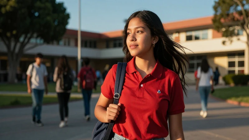Estudiante universitario mexicano con éxito académico