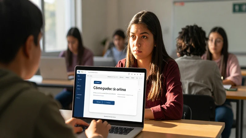 Selecciona la opción de creación en línea
