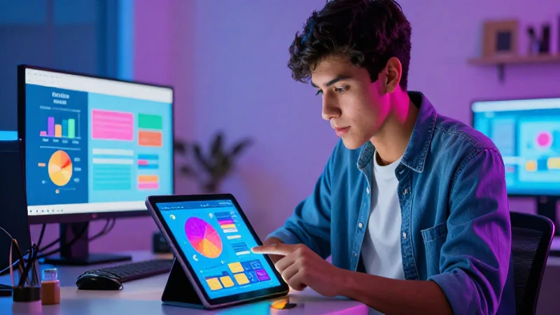 Estudiante mexicano diseña arte digital