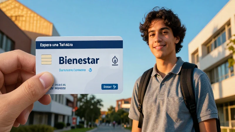 Esperar aprobación para activar la tarjeta Bienestar