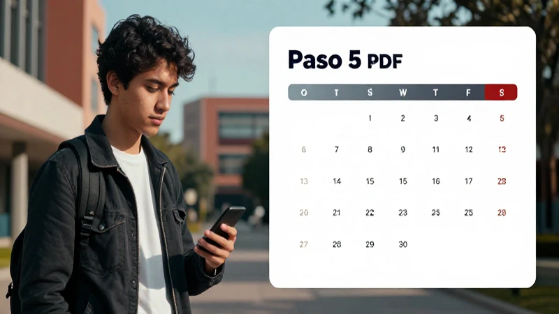 Descarga el calendario PDF de la UAM