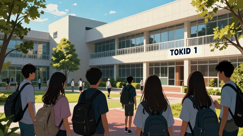 Mejores preparatorias en Tokio, alta energía