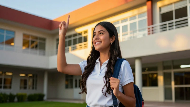 Imagen profesional de éxito educativo mexicano