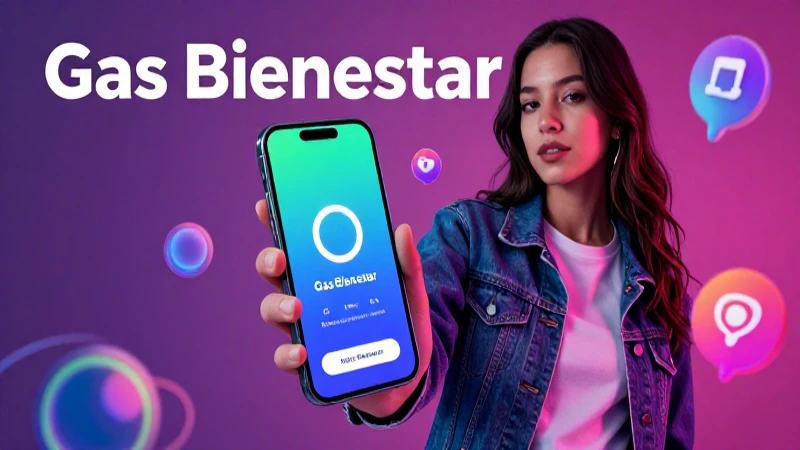 Busca contacto de Gas Bienestar por redes