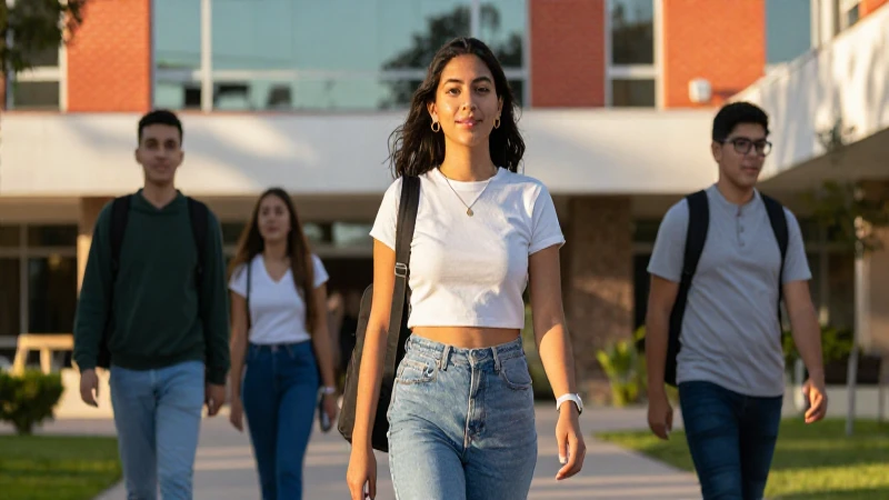 Estudiante mexicano confía en el moderno campus