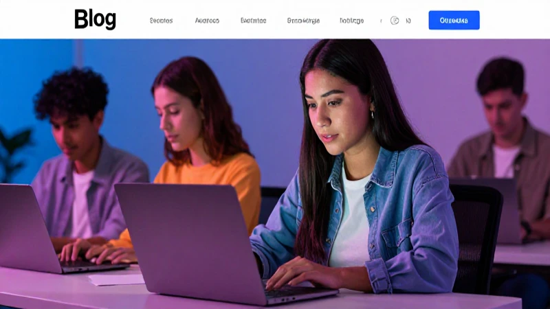 Estudiante mexicana estudia online con enfoque