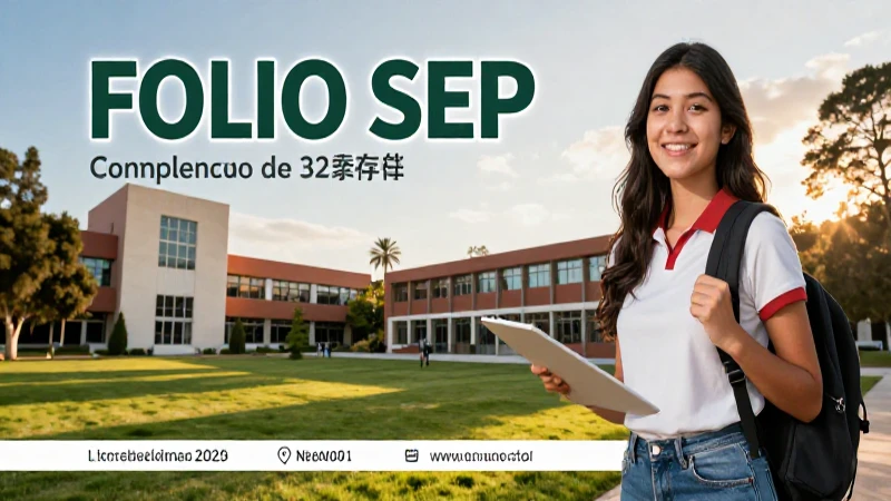 Cuál es el formato correcto para el folio SEP de 32 caracteres 13 Formato SEP y descripción visual de alta calidad
